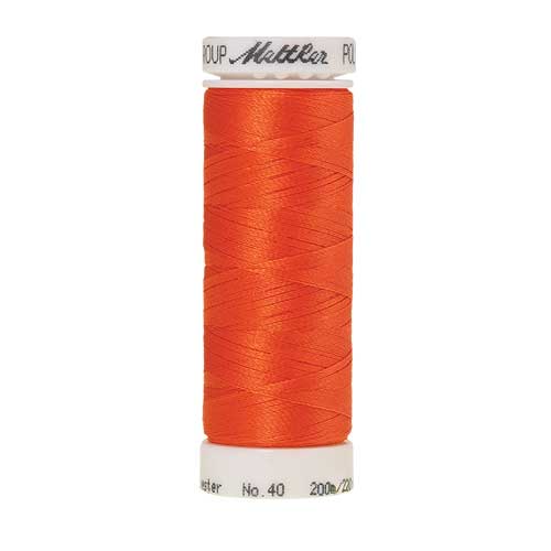 1300 - Tangerine Poly Sheen Thread